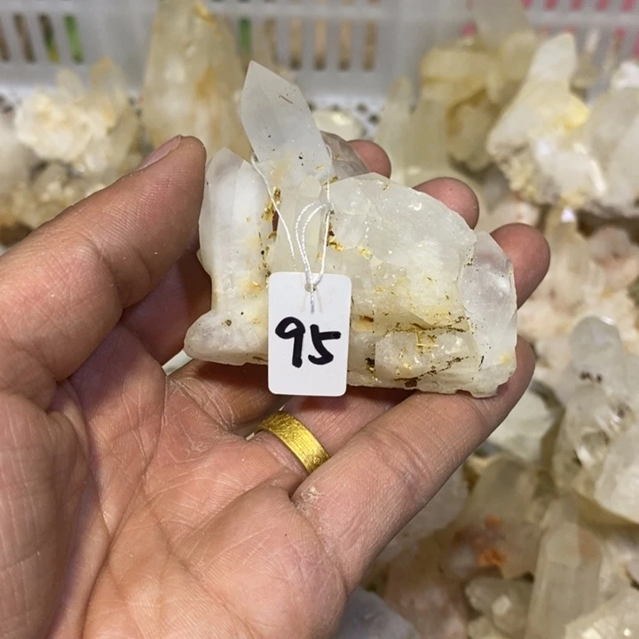 水晶水晶原石摆件未镶嵌