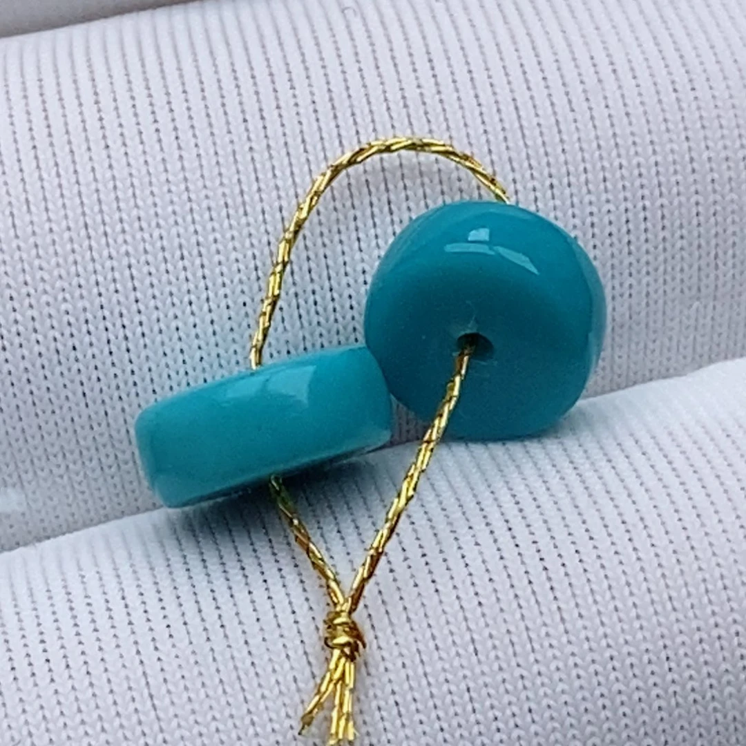 绿松石未镶嵌珠珠