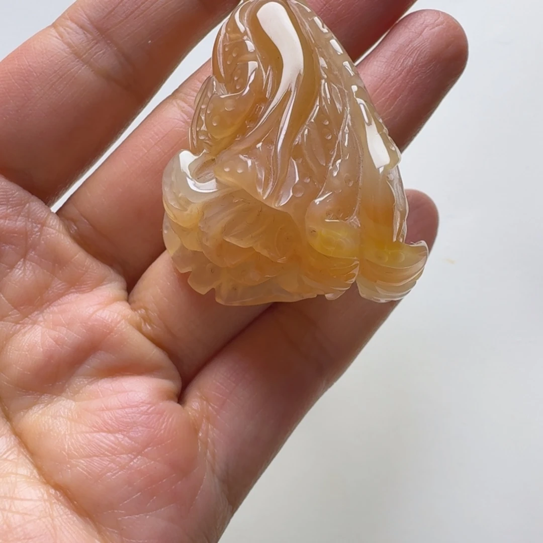 石英质玉（黄龙玉）未镶嵌手镯