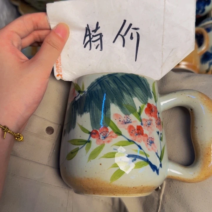 瓷片景德镇陶瓷手工手绘