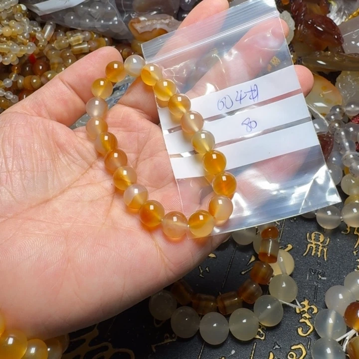 玛瑙/玉髓颈饰未镶嵌红****6004