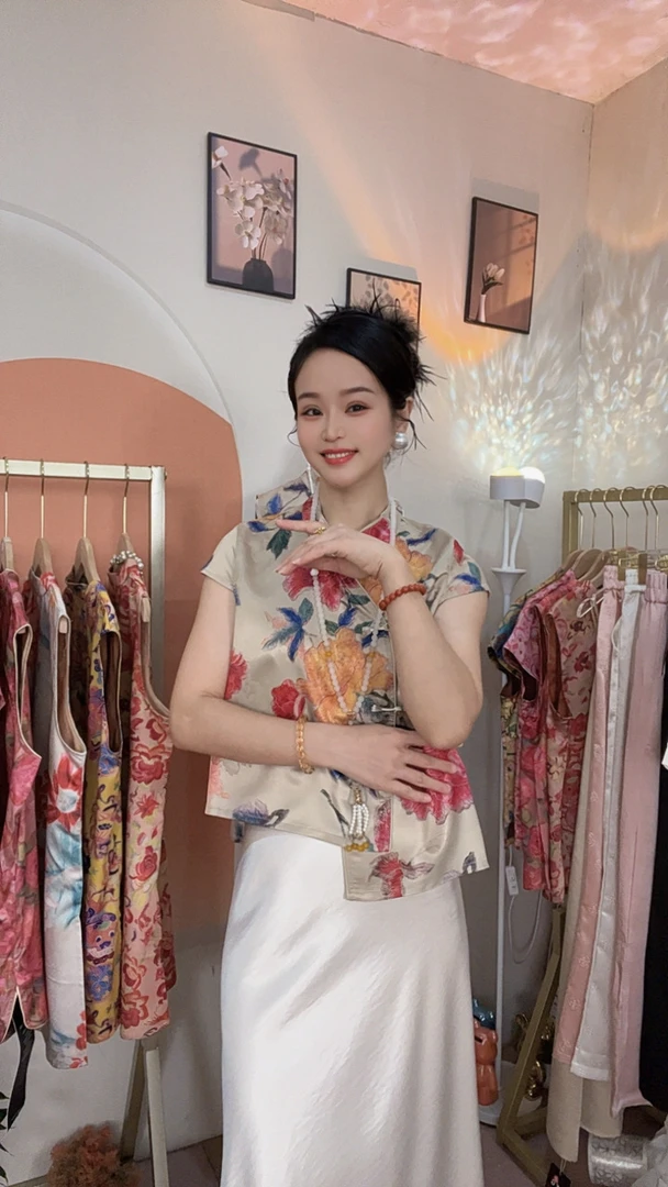 【福禄绘锦】传统中国风提花马甲四季通用马夹宽松气质中国风印花