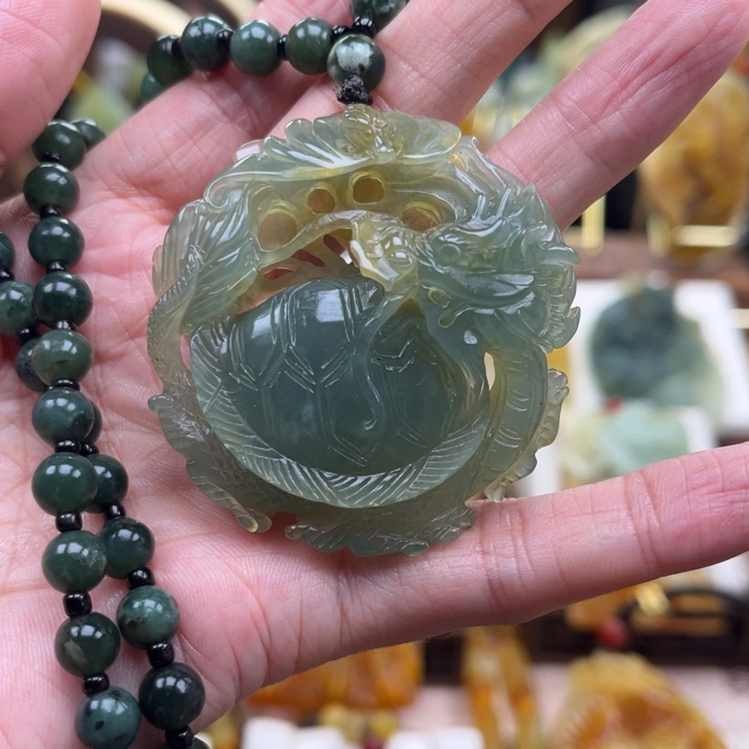 未镶嵌岫玉挂件挂件