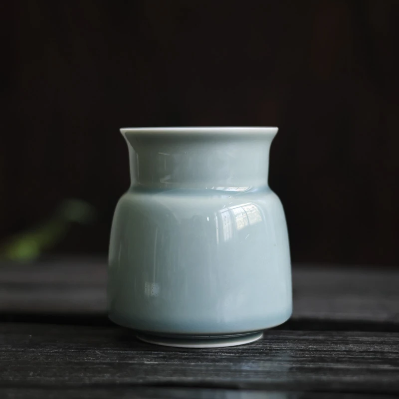 【见珊】青瓷宽底建水320ml（Q6348）