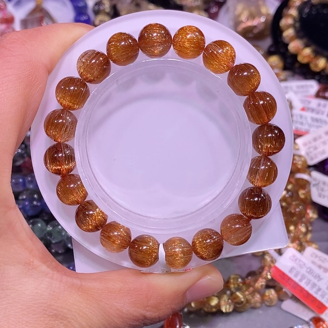 未镶嵌手链水晶铜顺发藏级9.6