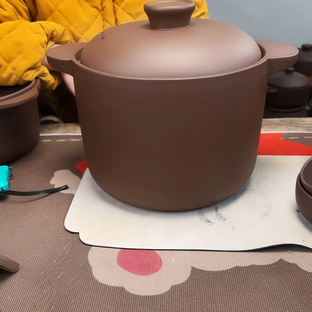 紫砂砂锅8升微微微微微微瑕