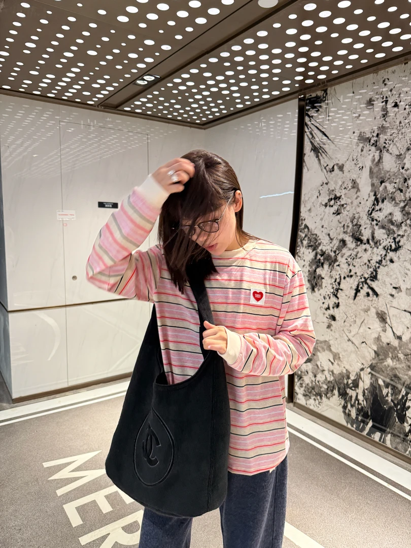 SEVENFUOO-【少女条纹】长袖