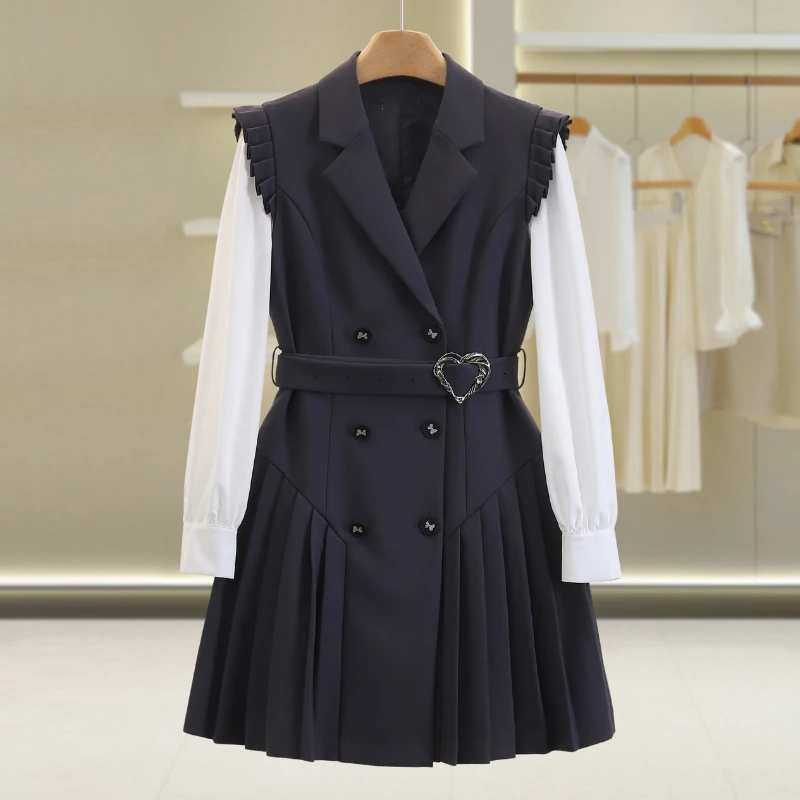 【伍莎-自营】百搭时尚连衣裙#WYL55L014