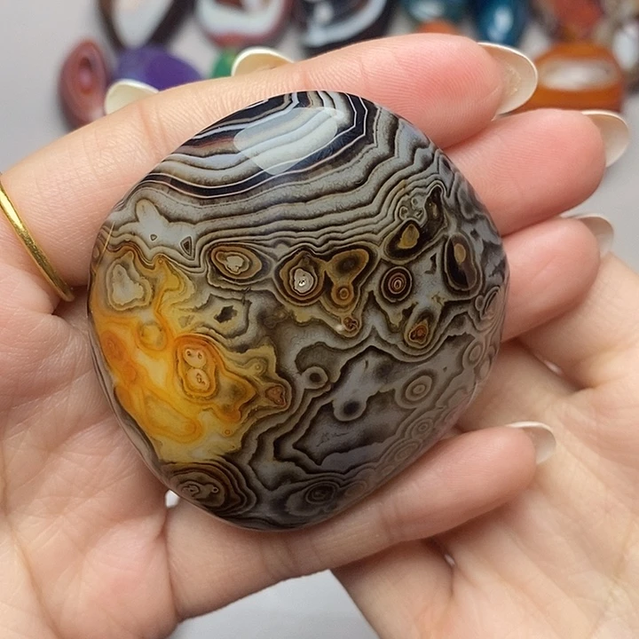 博***主玛瑙/玉髓未镶嵌吊坠(不含链)