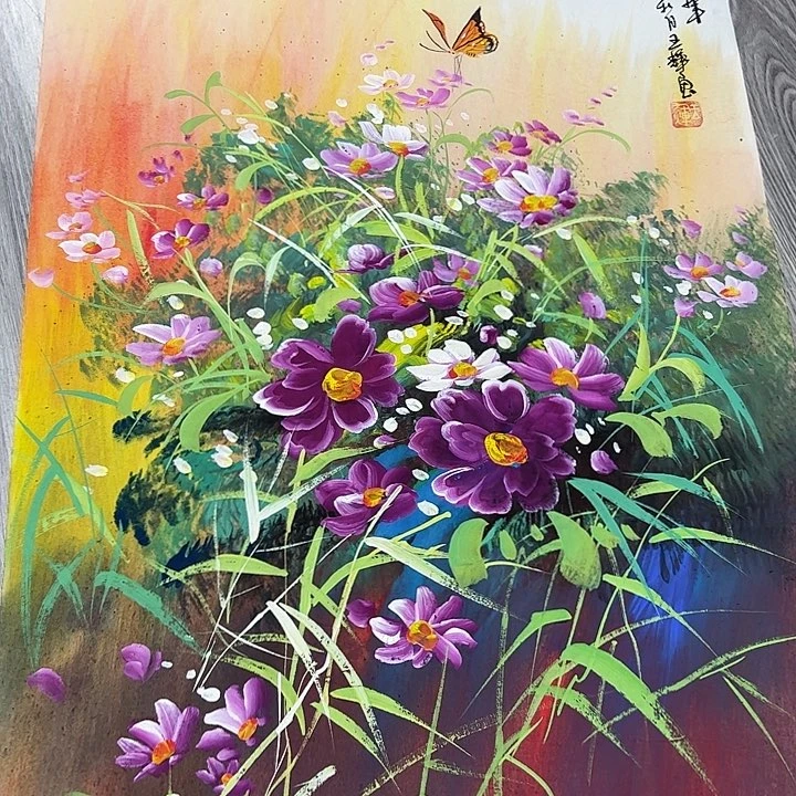 国画手绘国画作品欣赏