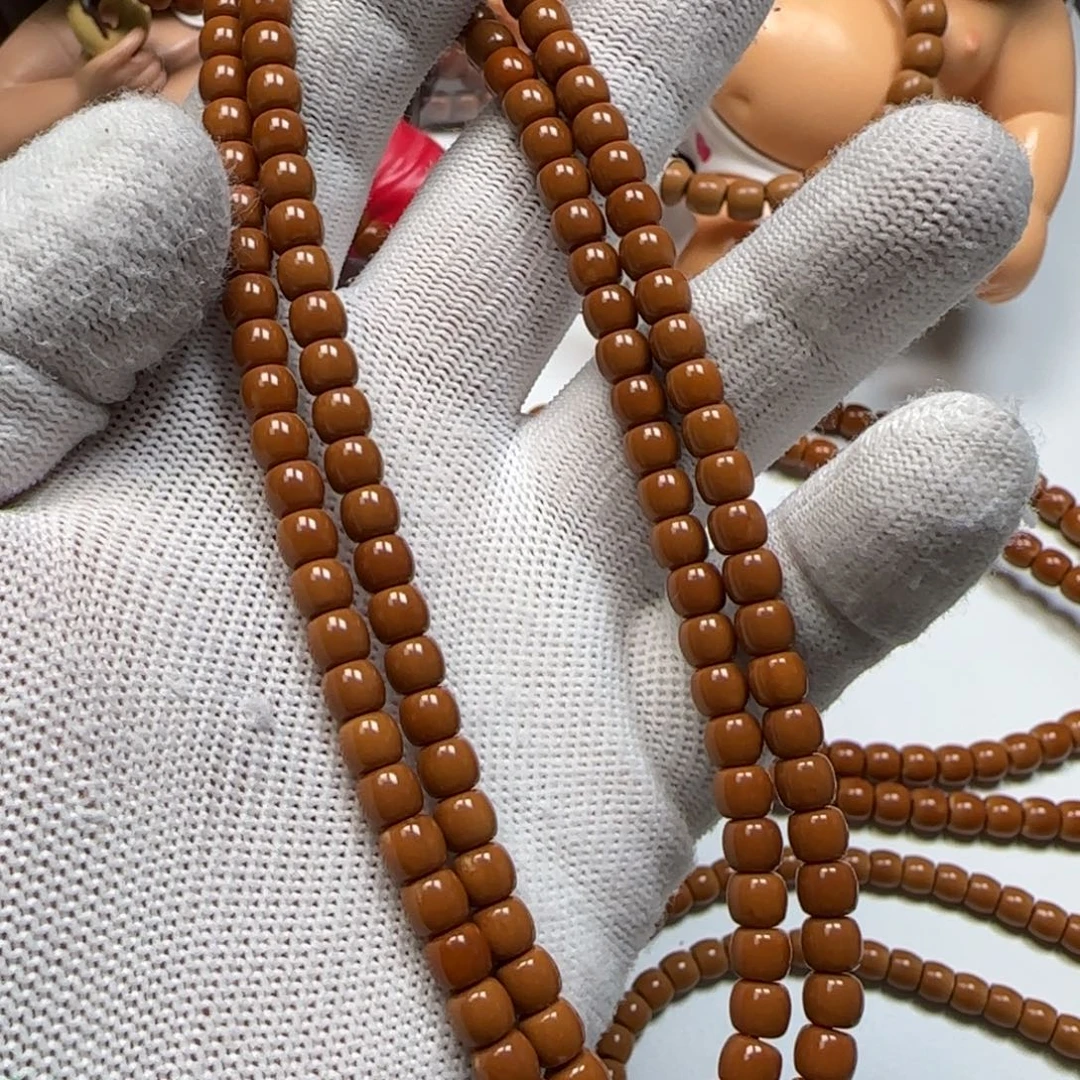 橄榄核手串/手链老挝核尖脖挂5.7