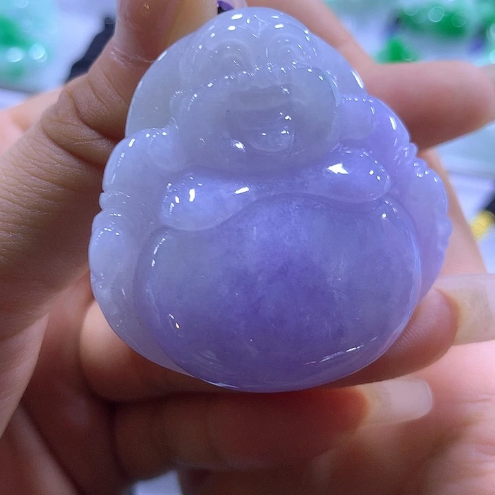 翡翠未镶嵌颈饰天然翡翠A货吊坠