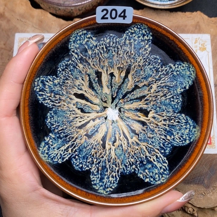 茶盏建窑建盏主人杯204