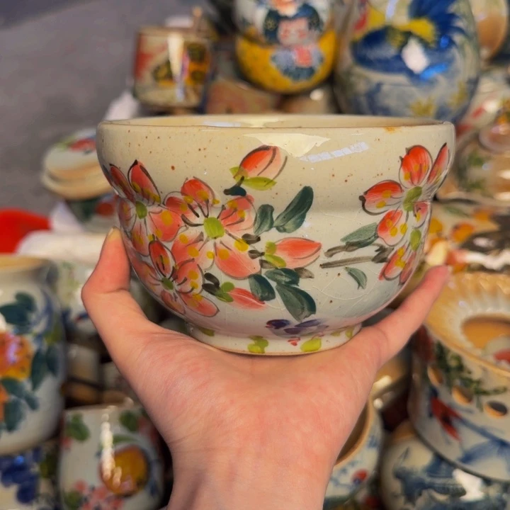 瓷片景德镇陶瓷手工手绘