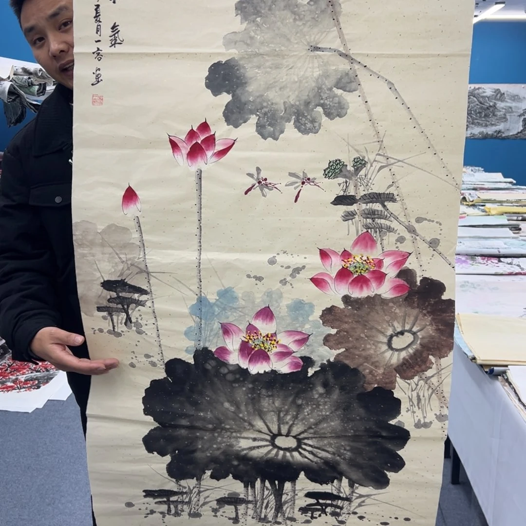 国画国画作品纯手绘欣赏