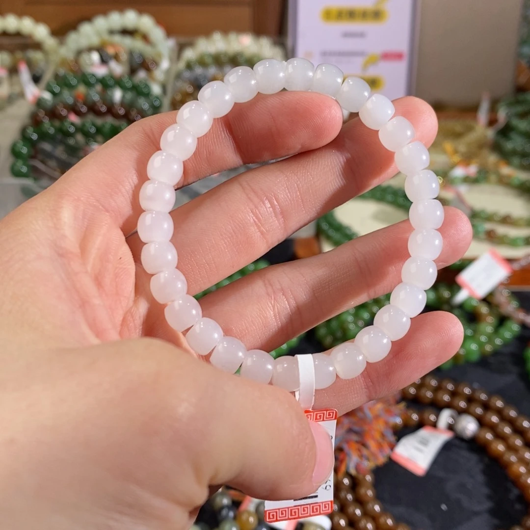 和田玉手链未镶嵌