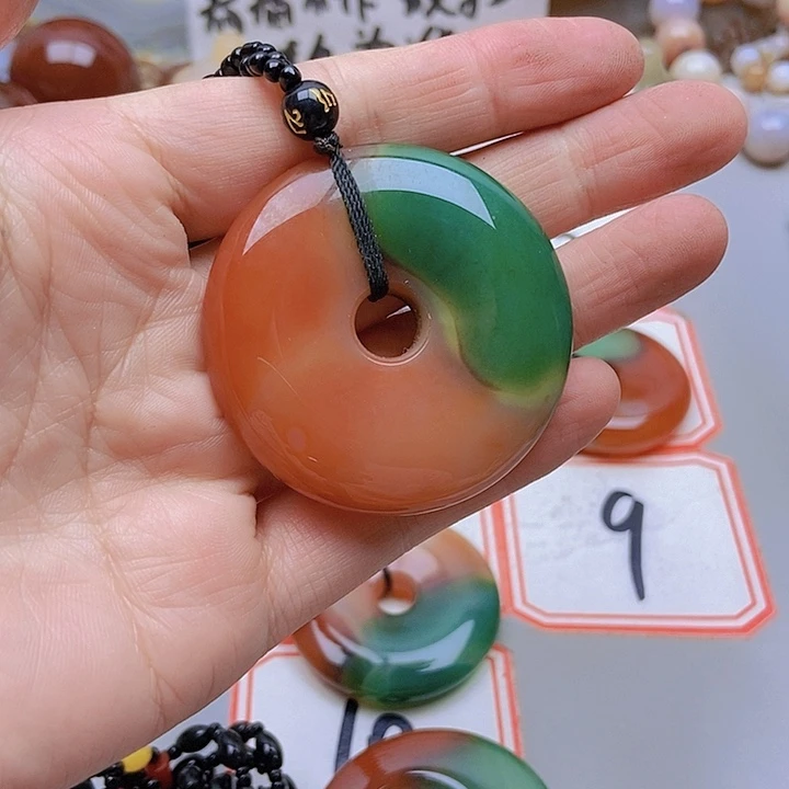 【闪购商品】未镶嵌玛瑙/玉髓珠宝半成品耀**花