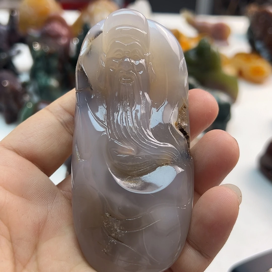 玛瑙/玉髓未镶嵌颈饰