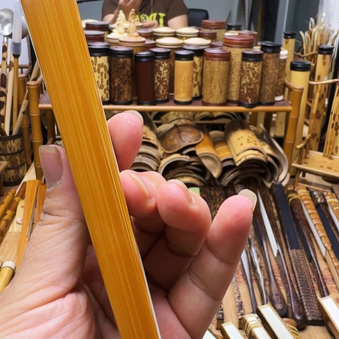 洪***帅老玉竹折扇大哥拍下