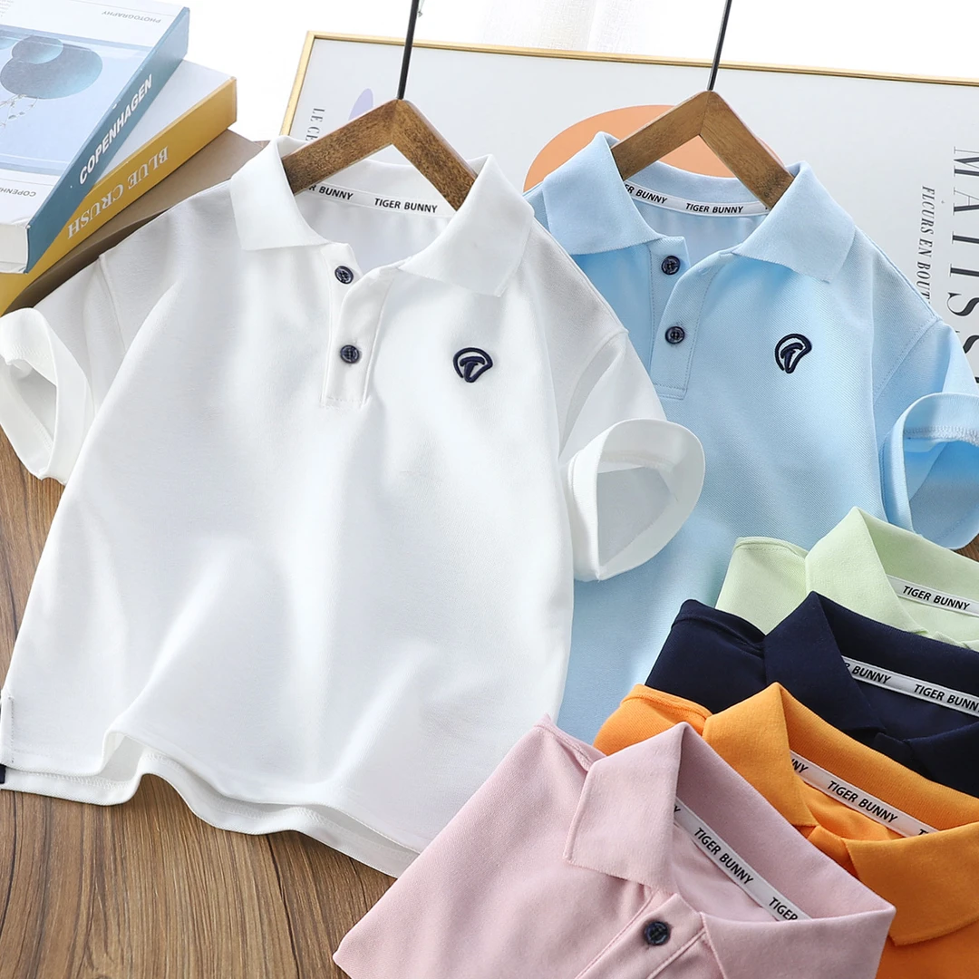 男孩男童百搭短袖polo衫夏天童装夏季儿童潮t上衣休闲半袖T恤衫