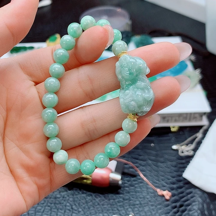 未镶嵌手链翡翠，