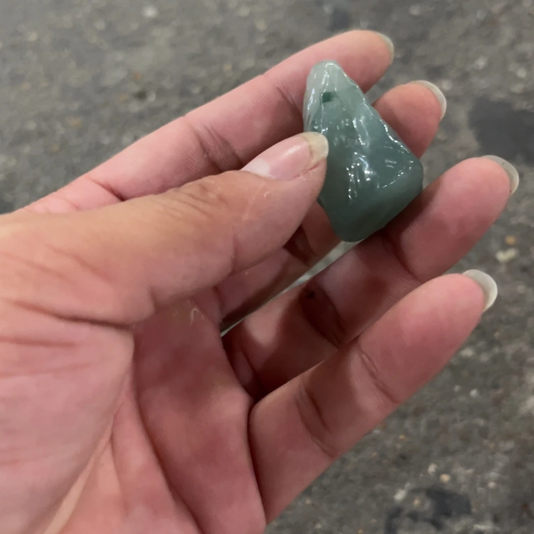翡翠未镶嵌手链1254