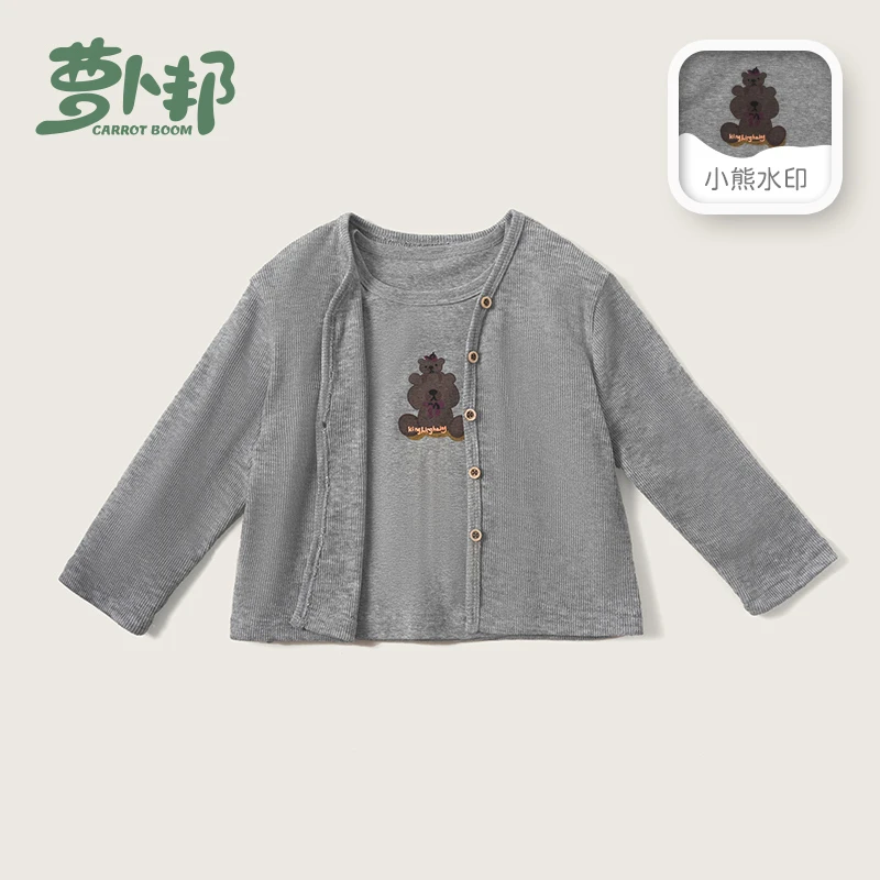 C391+C1327女童针织2025新款春秋儿童长袖外套圆领女宝上衣毛衫