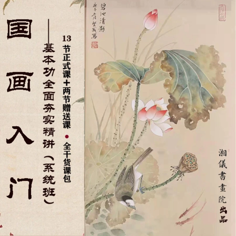 国画入门——基本功全面夯实精讲课程