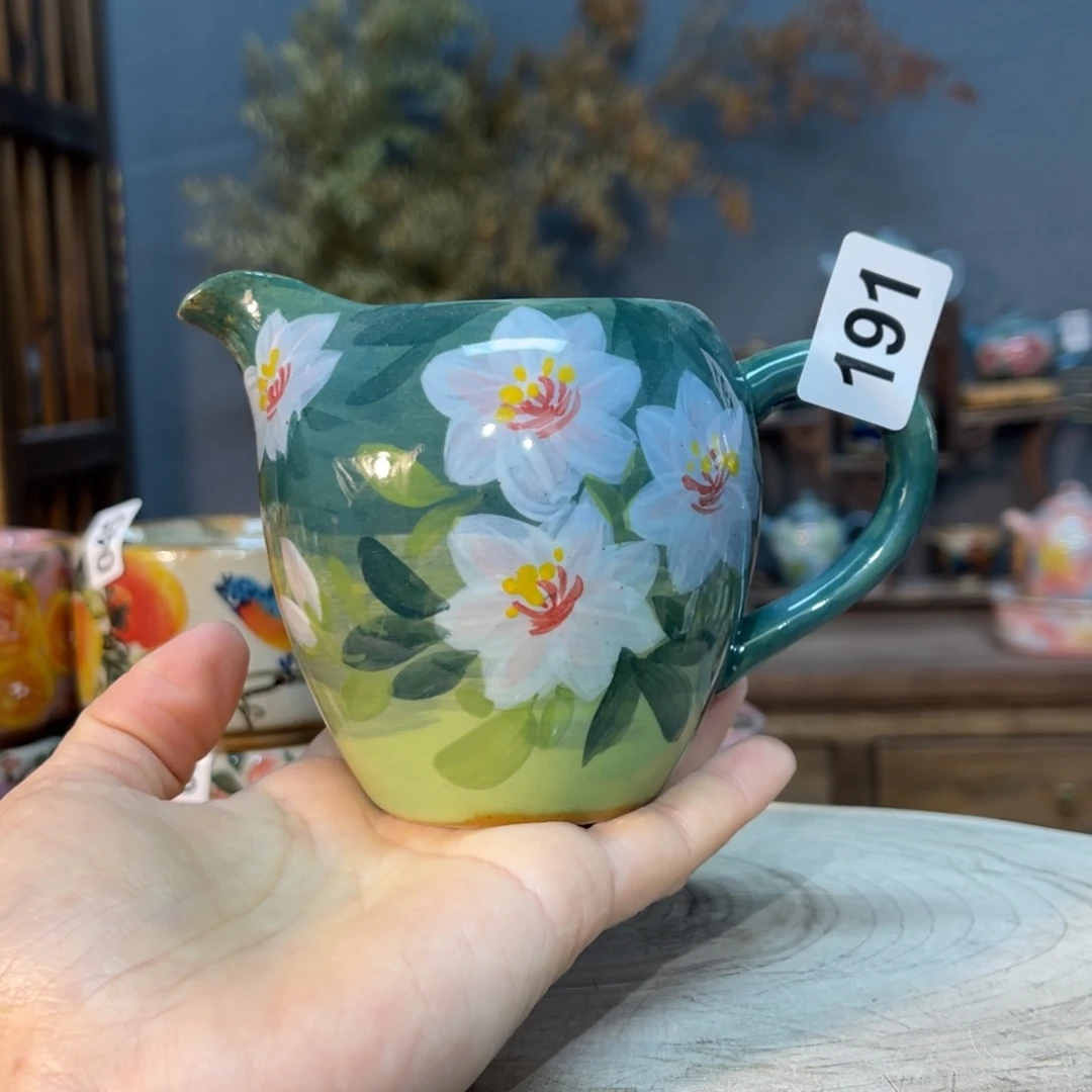 杯素浅陶瓷手工手绘
