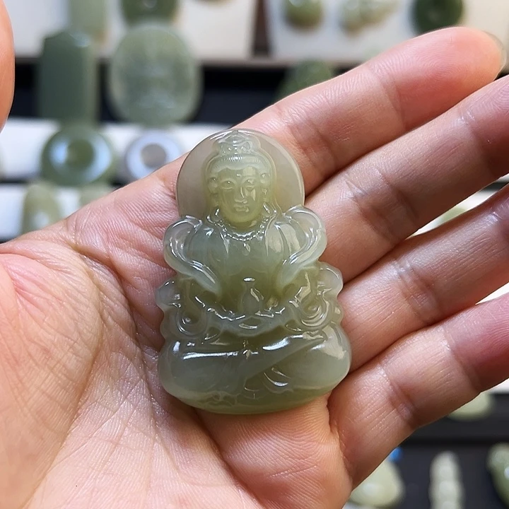 吊坠(不含链)未镶嵌和田玉999