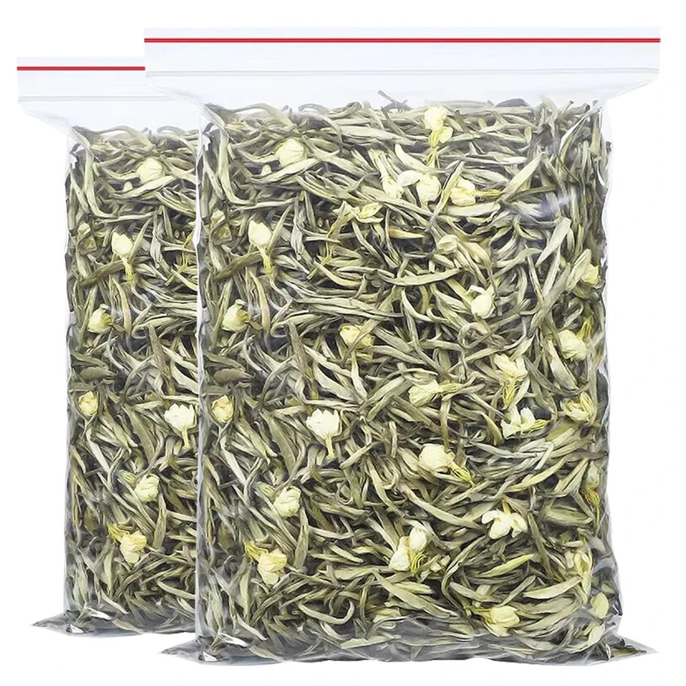 正宗茉莉花茶2025新茶全芽尖高香茉莉银针大白毫茶叶自己喝送礼