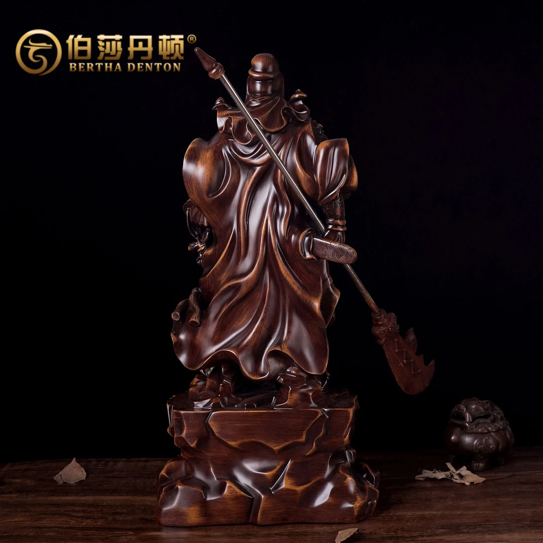 BERTHA DENTON/伯莎丹顿中式玄关家居关公财神像摆件招财桌面摆件