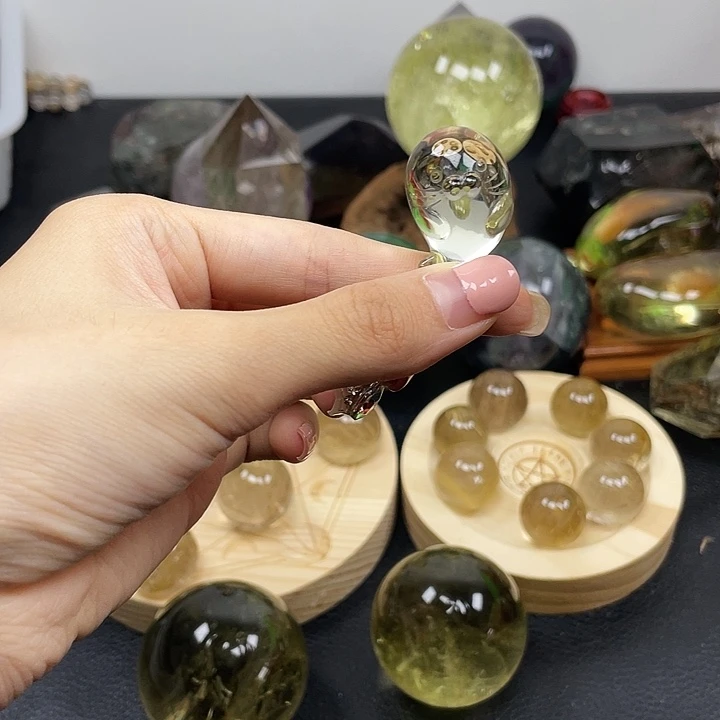 水晶未镶嵌珠宝半成品165水晶石