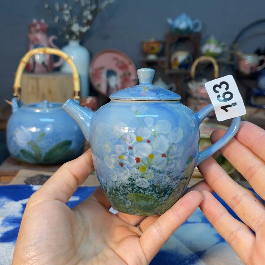 杯素浅陶瓷手工手绘