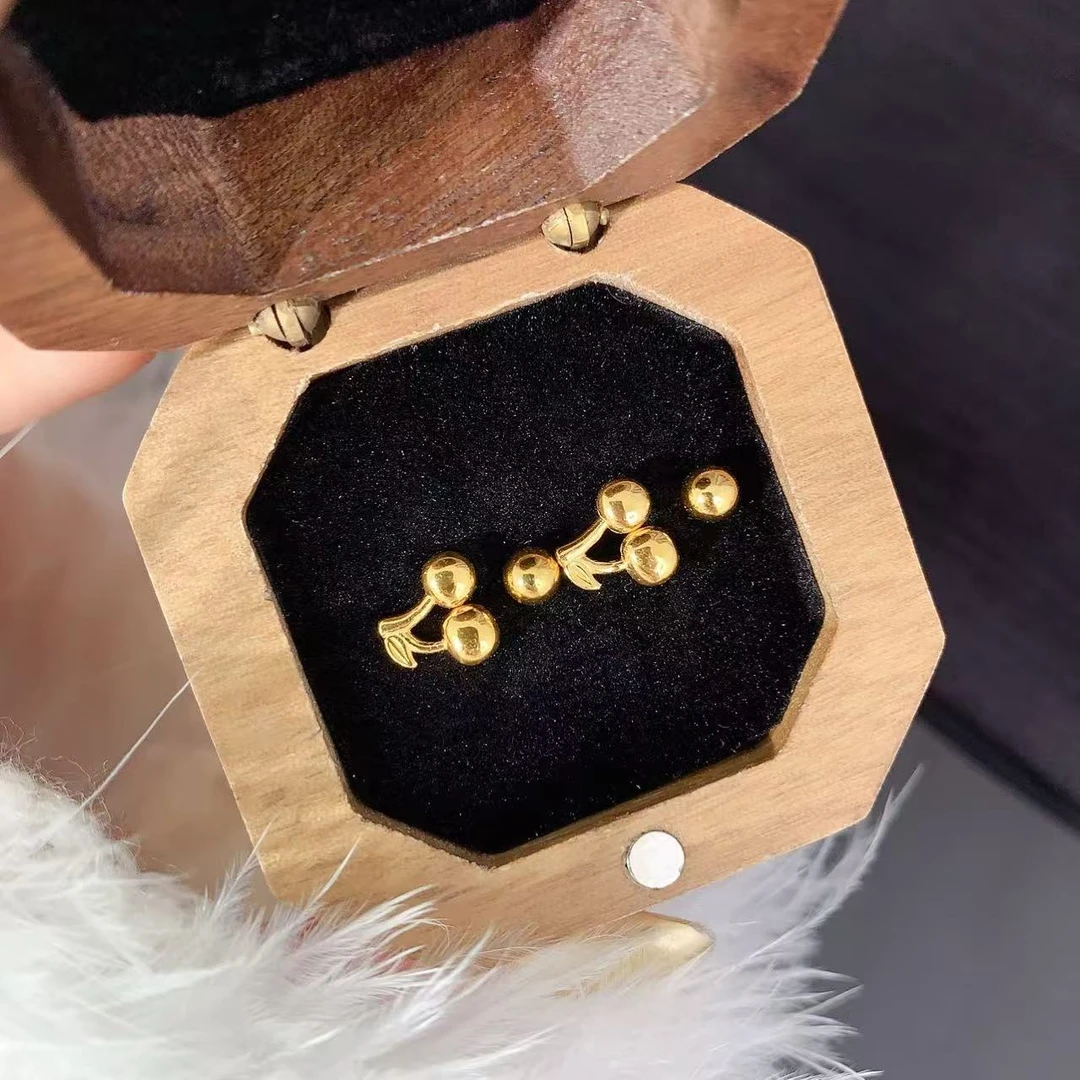 【伟新源】足金999 5G工艺  U型樱桃2.43克