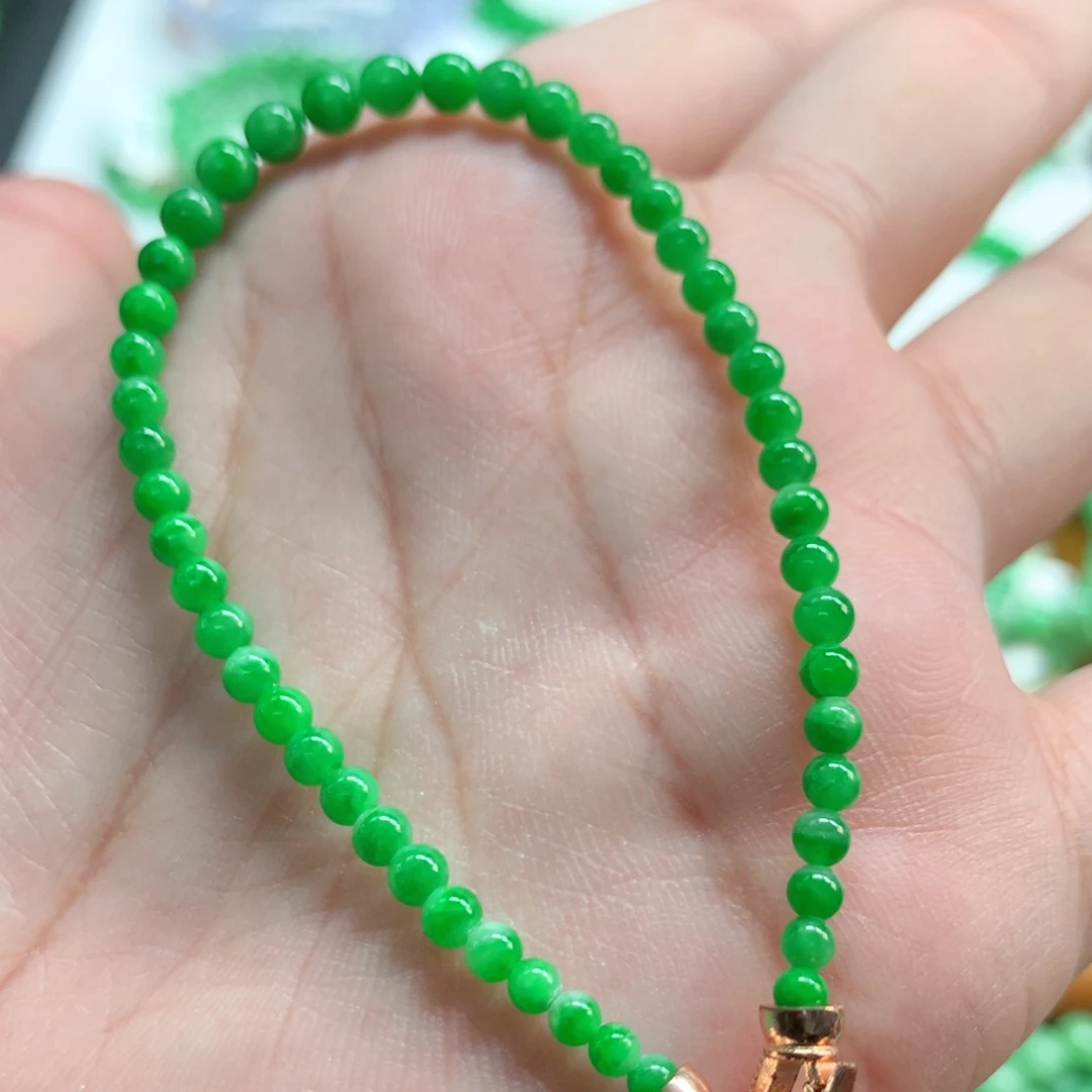 翡翠未镶嵌手链翡翠