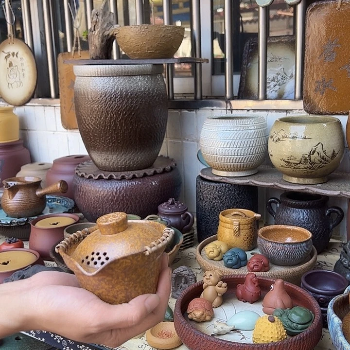 紫砂紫砂茶具捡漏