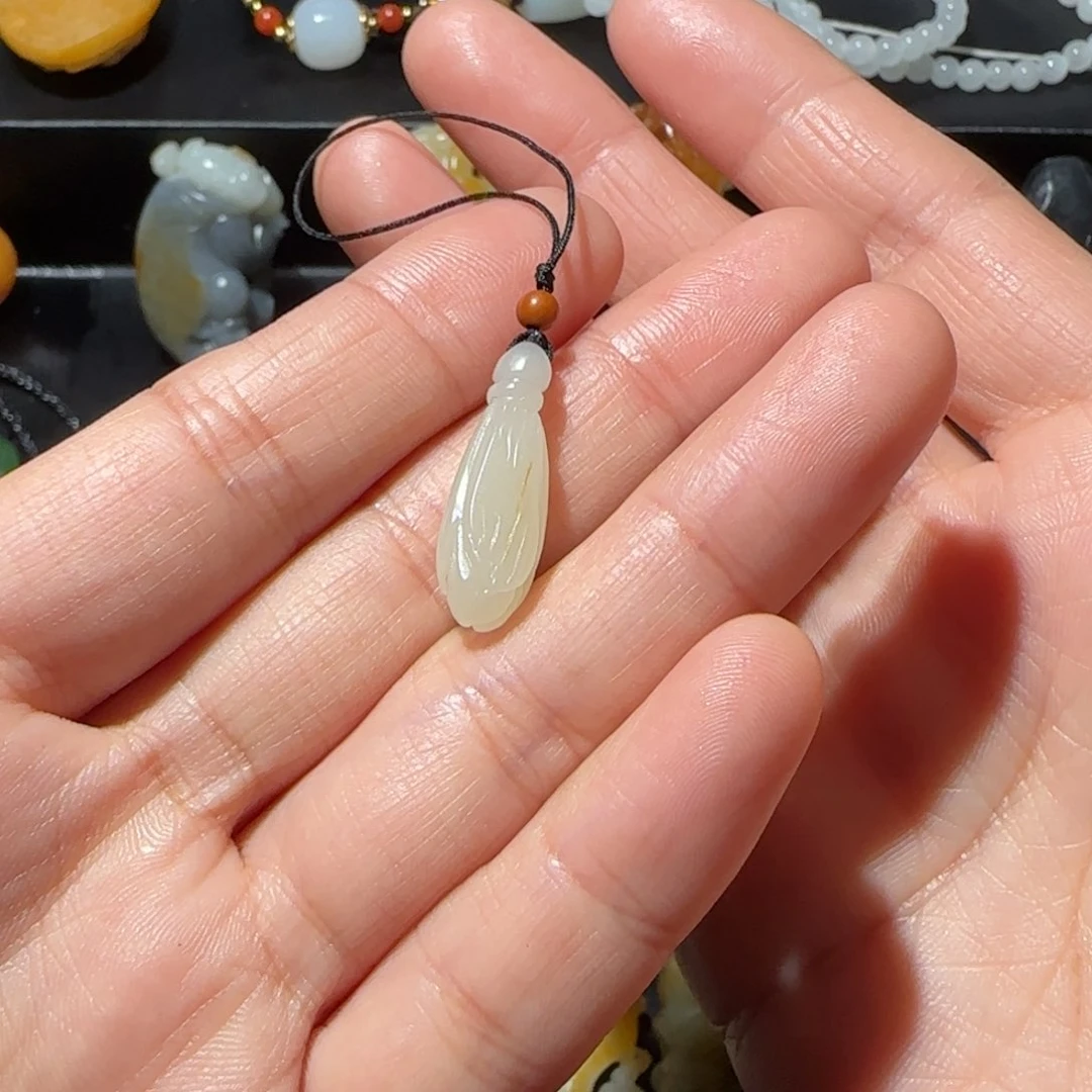 和田玉（糖玉）颈饰未镶嵌W**n