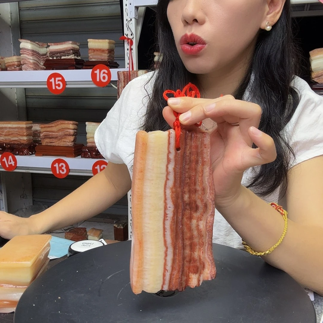 石材广西天然猪肉石头