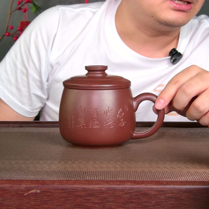 茶杯紫砂高货放漏