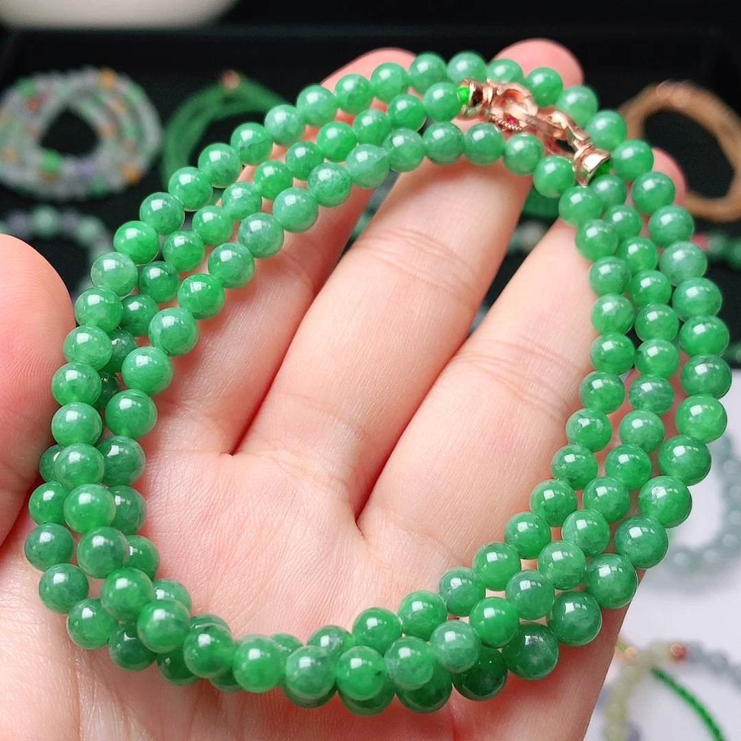 未镶嵌手链翡翠翡翠