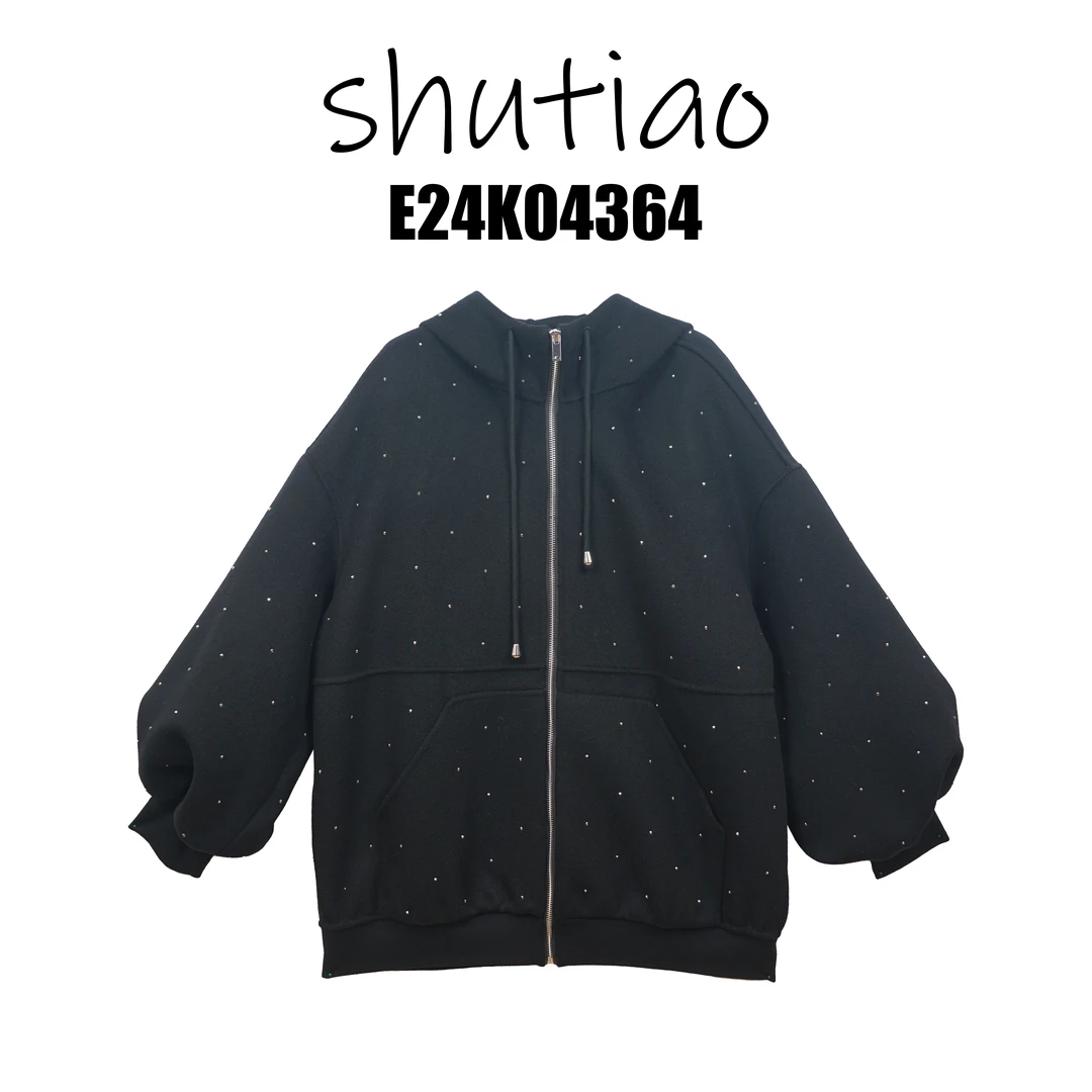 【SHUTIAO】2024秋冬：新款小众设计款外套E24K04364