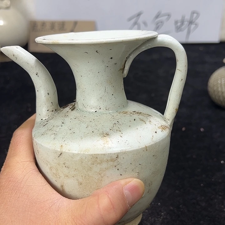 陶其他青白瓷酒壶