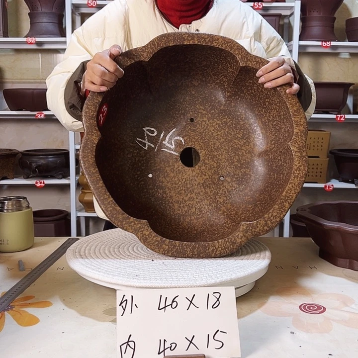 紫砂花盆紫砂花盆