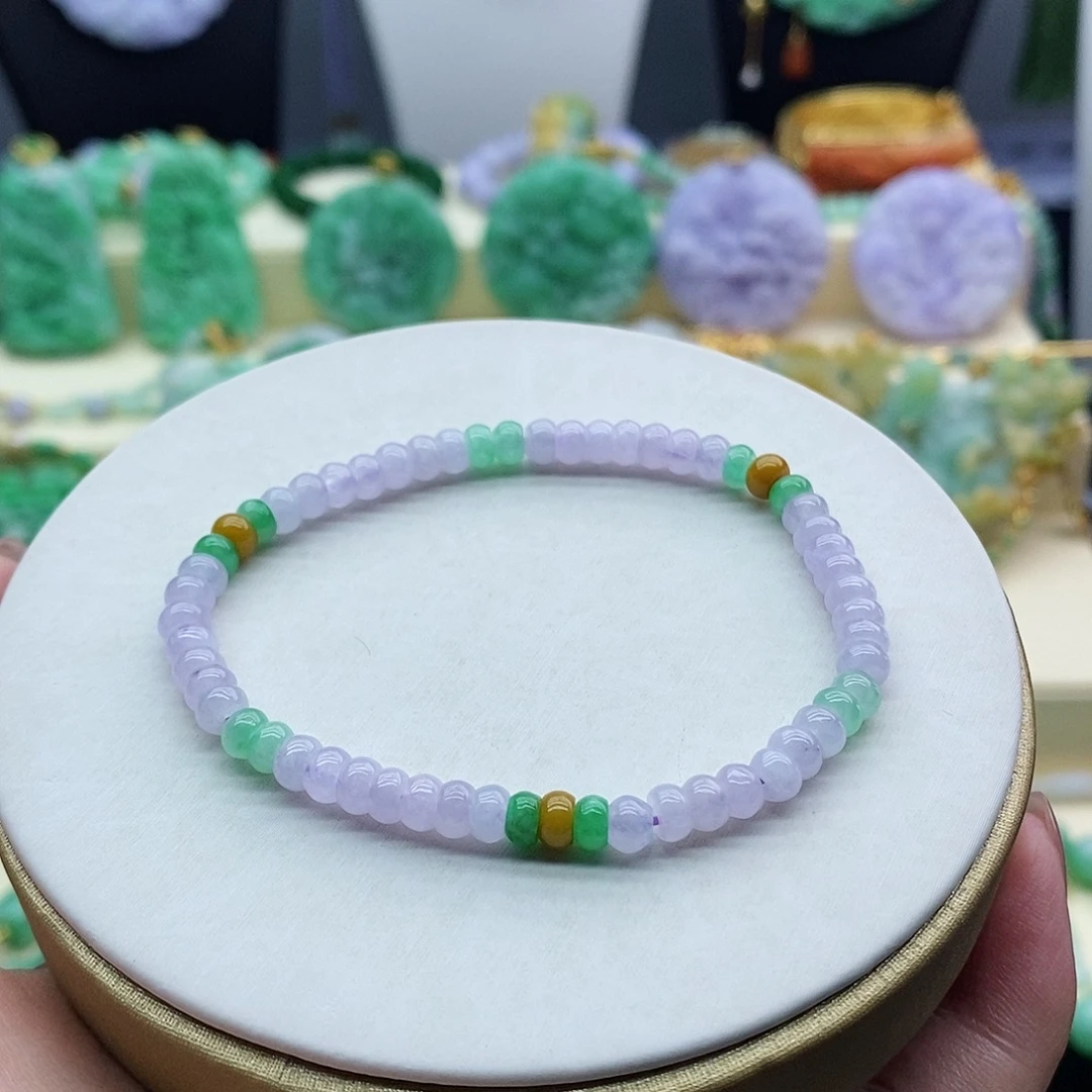 翡翠未镶嵌手串手串