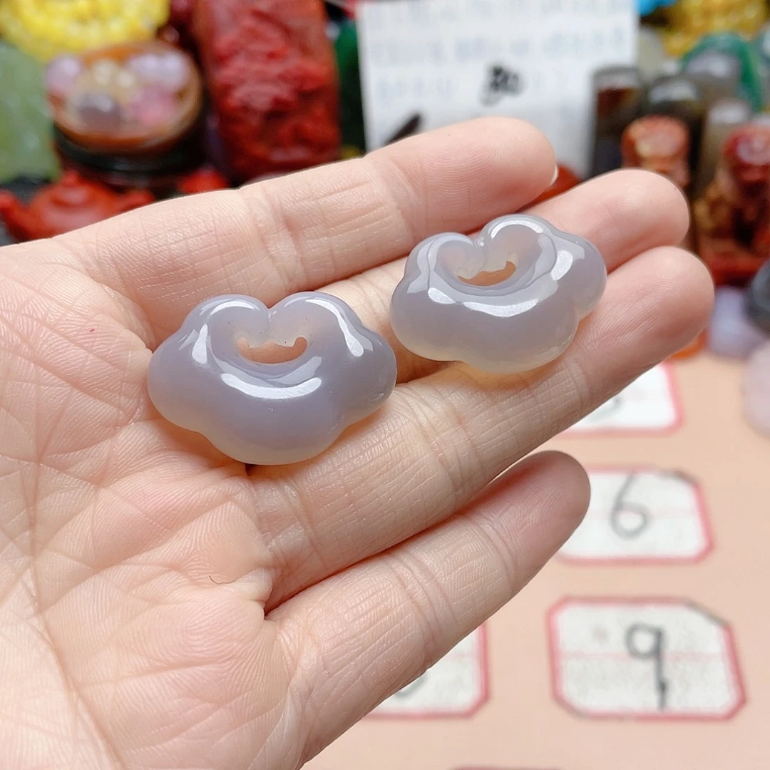 玛瑙/玉髓颈饰合金天***脂