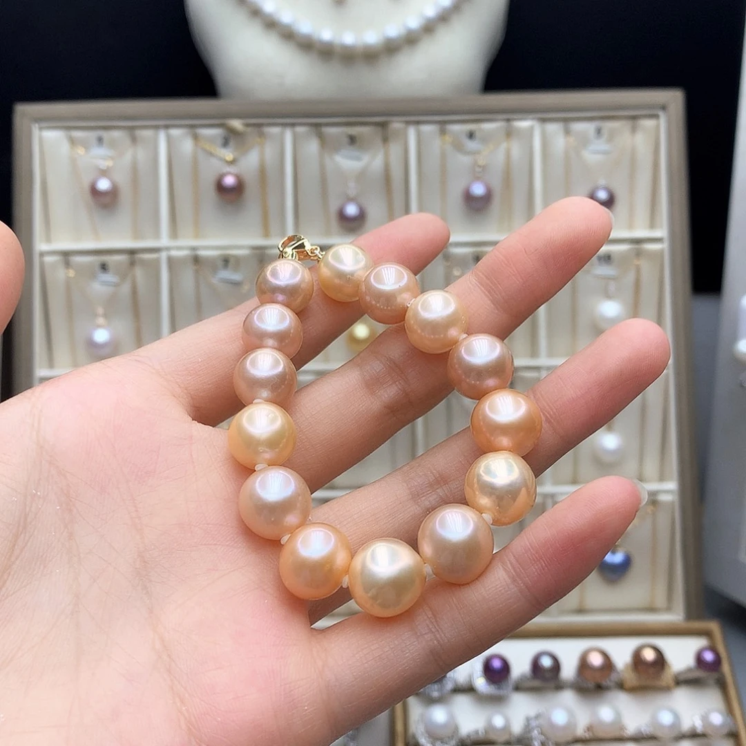 淡水珍珠合金颈饰