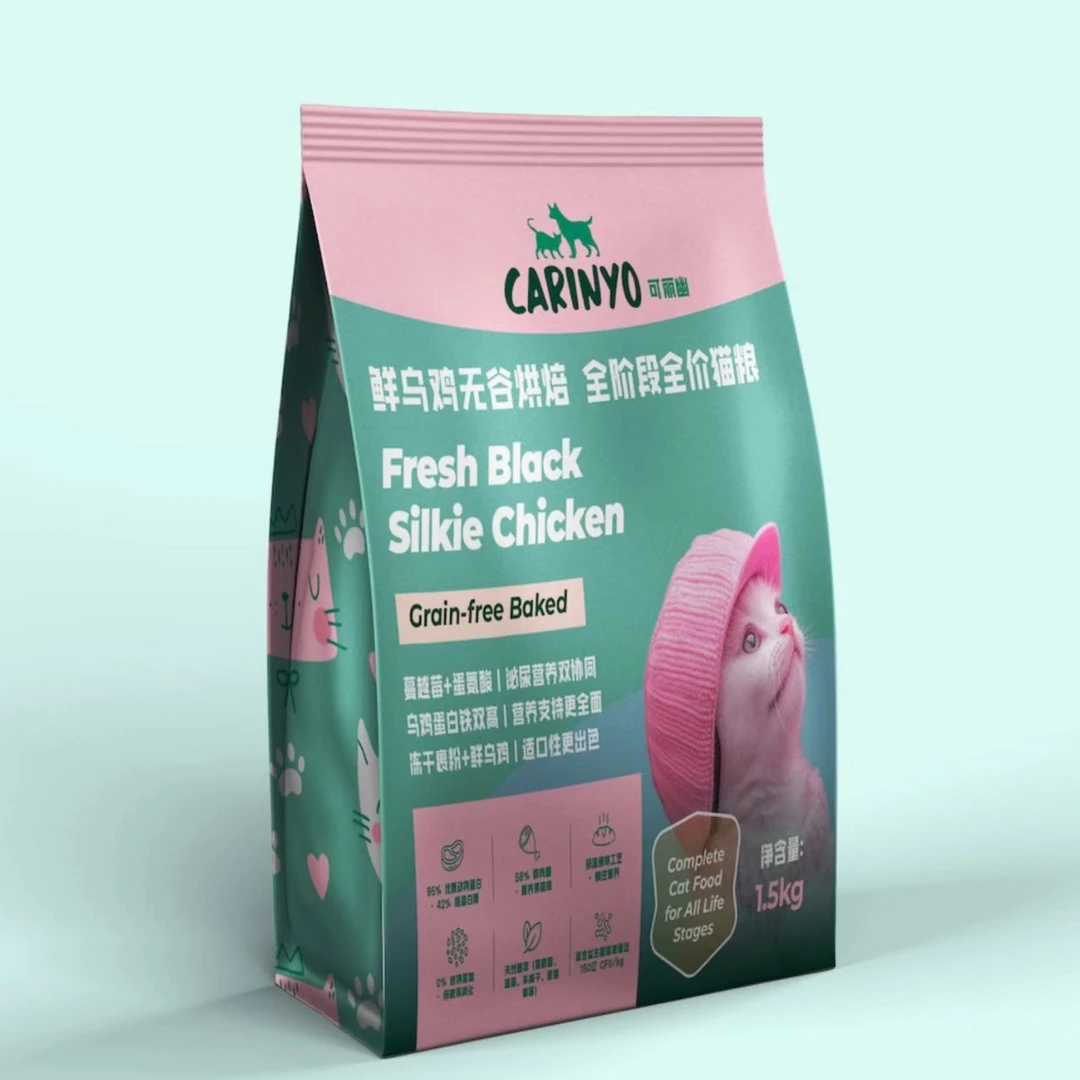 carinyo/可丽幽鲜乌鸡无谷烘焙猫粮通用型优质营养专用高蛋白