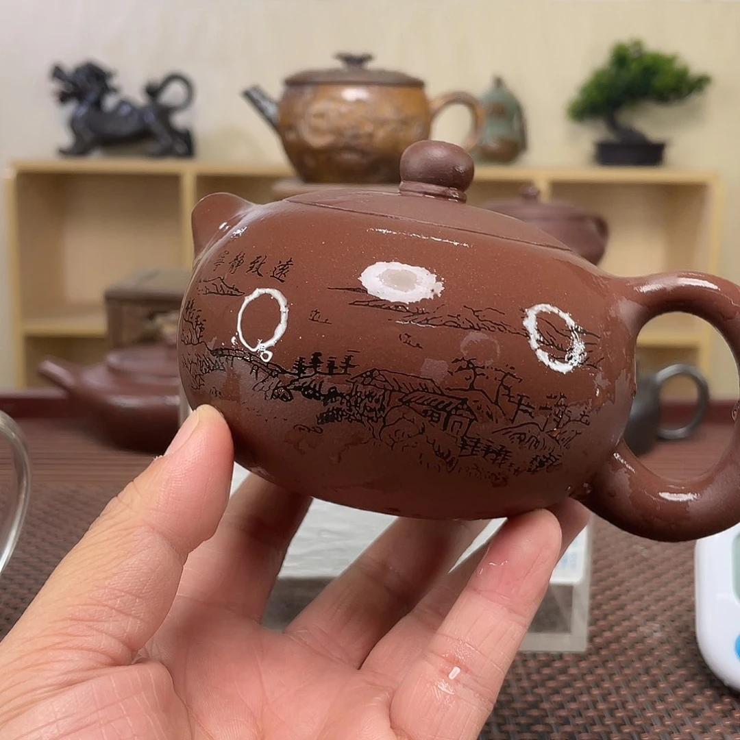 茶壶紫砂韡****9微瑕处理