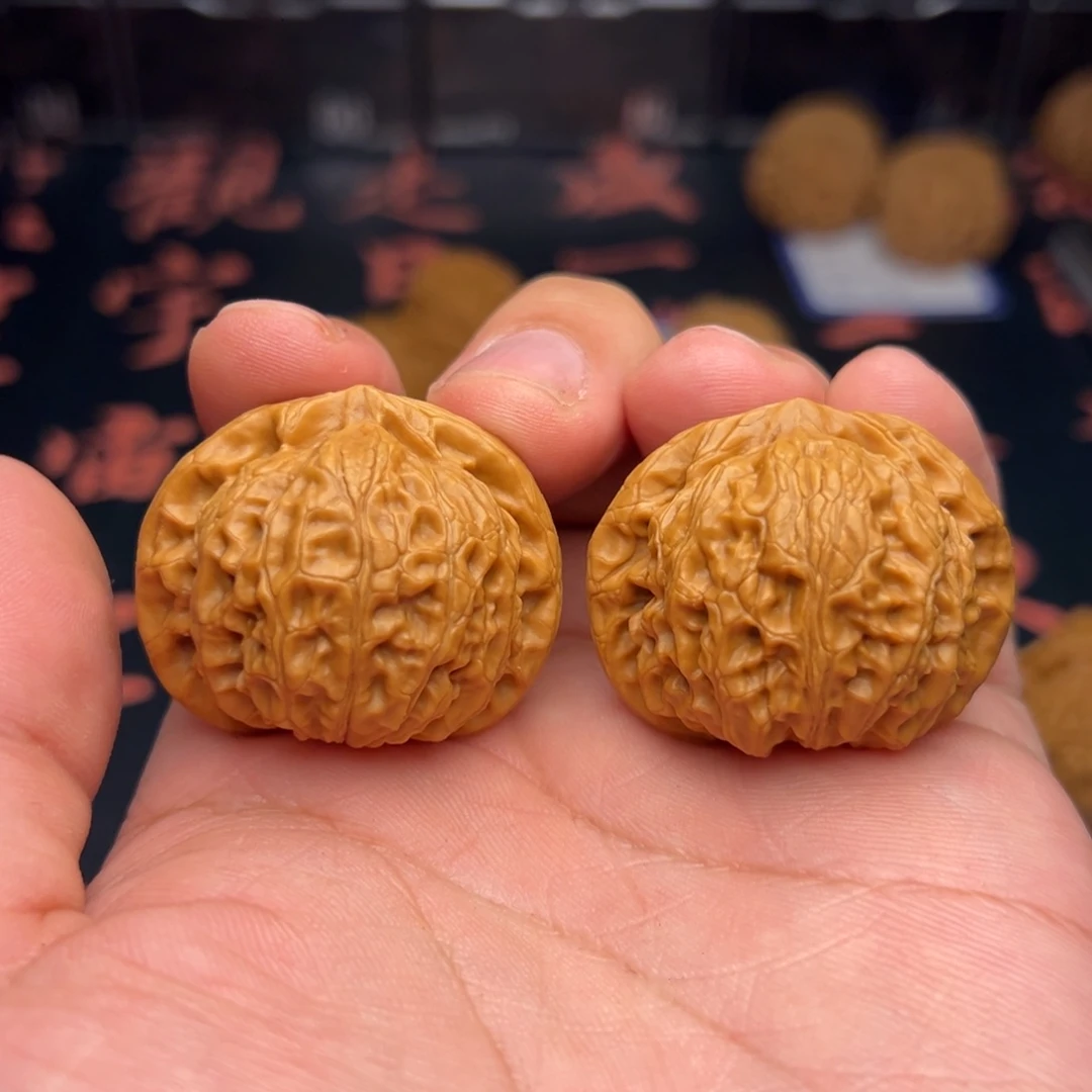 文玩核桃把件708宫灯